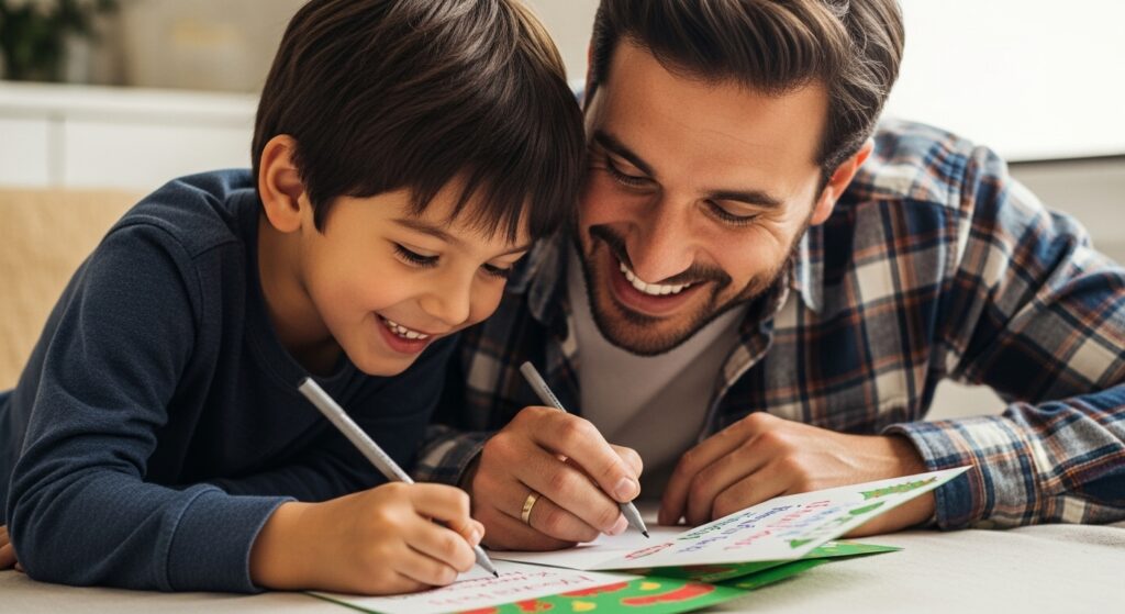 funny things to write to your dad moment shared with laughter