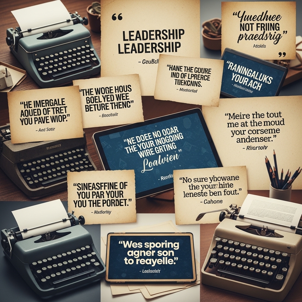 Inspiring Leadership Quotes from Great Minds