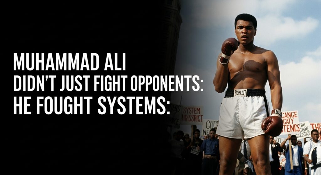 Ali Didn’t Just Fight Opponents: He Fought Systems