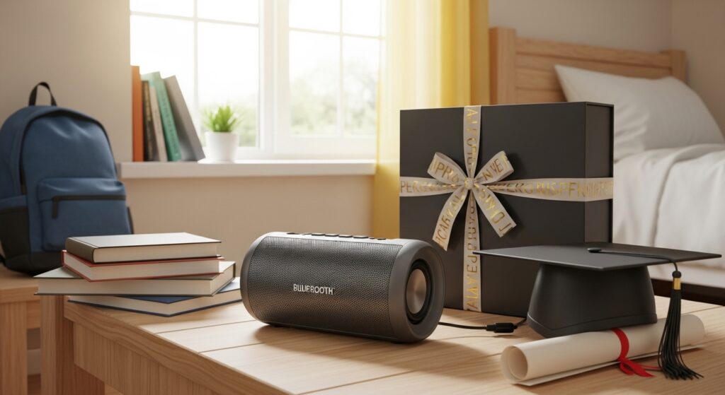 Bluetooth speaker as a graduation gift idea for him or her