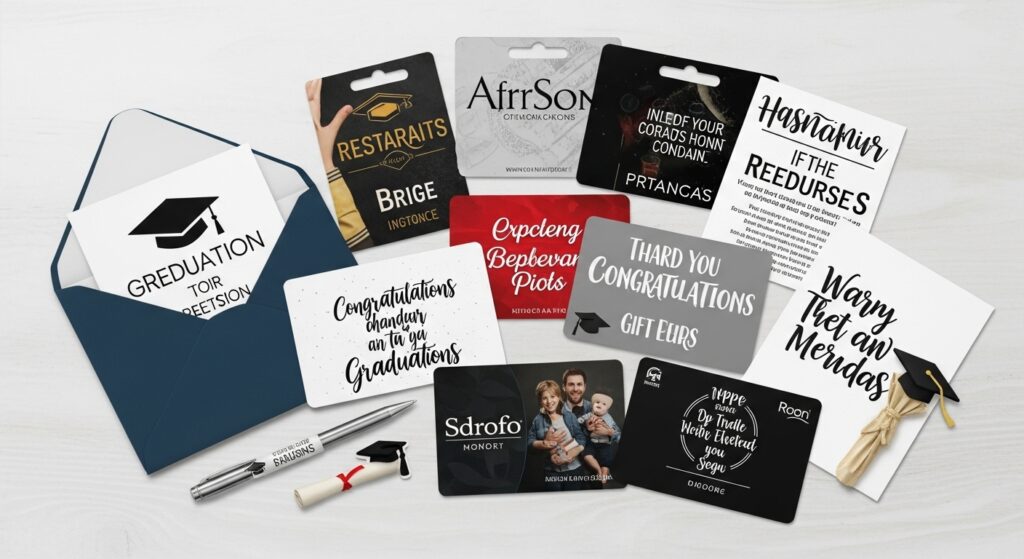 Graduation gift card ideas in a custom bundle