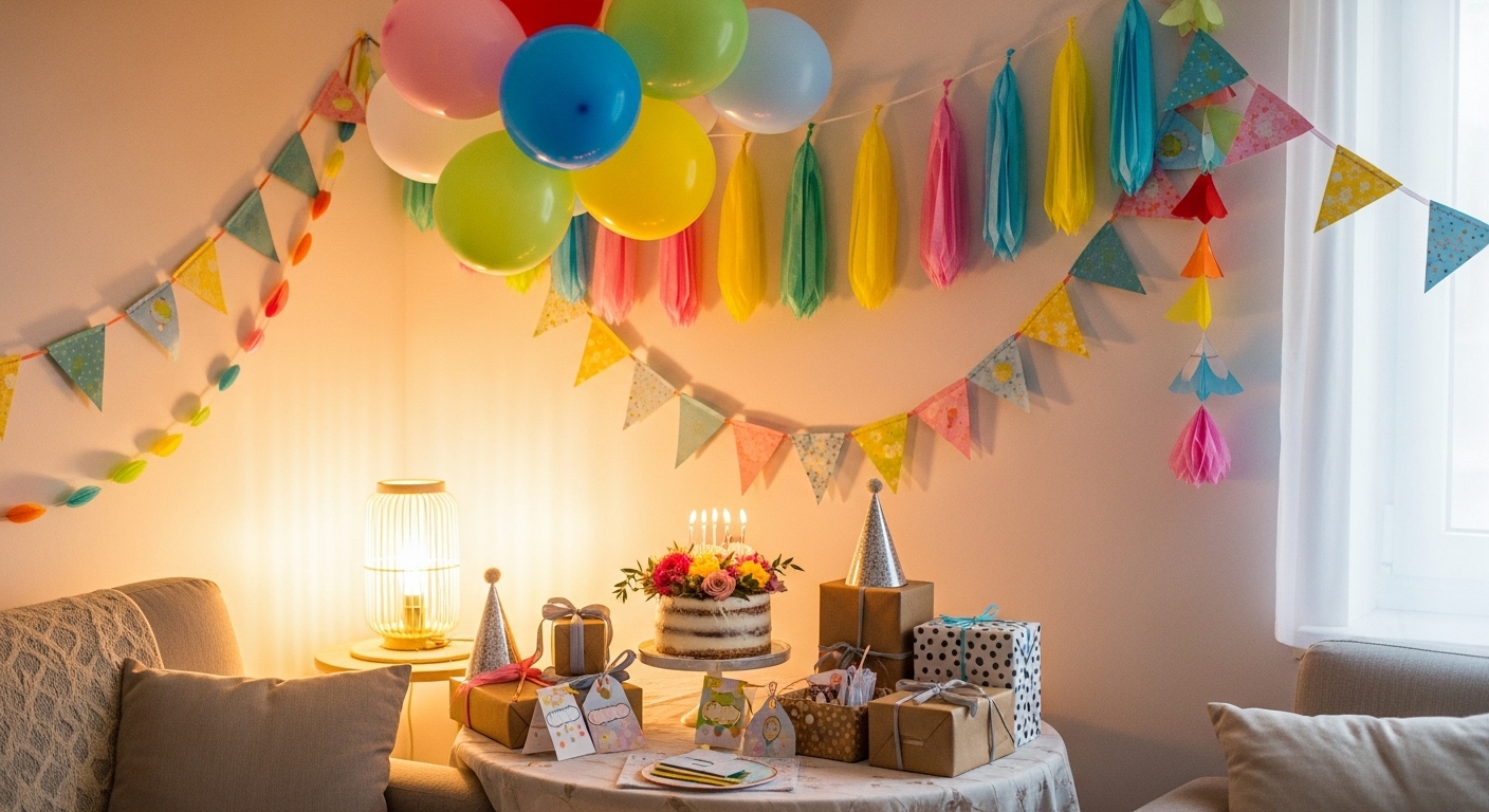 Creative Birthday Decoration at Home Guide