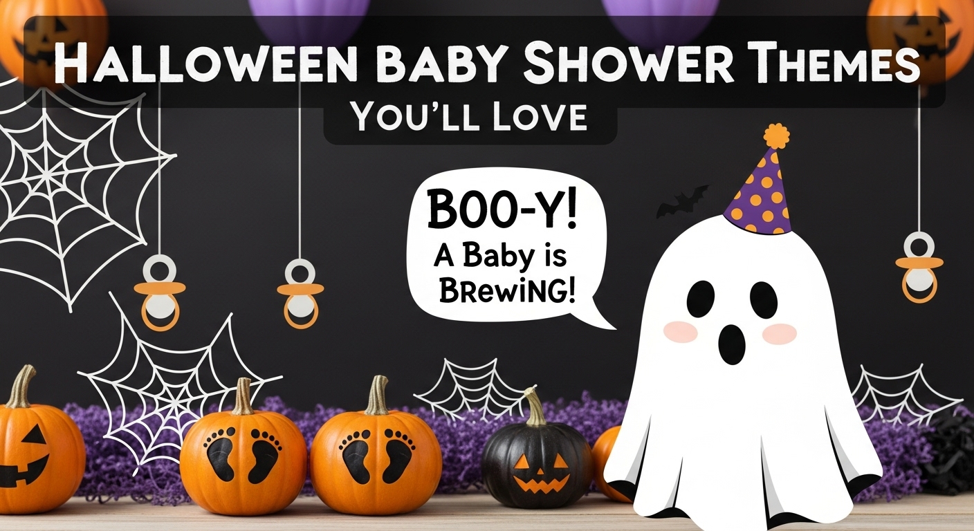 halloween baby shower