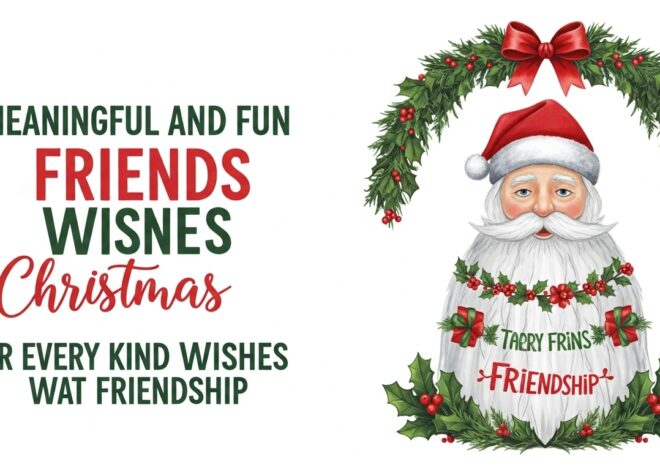 Meaningful and Fun Friends Christmas Wishes for Every Kind of Friendship