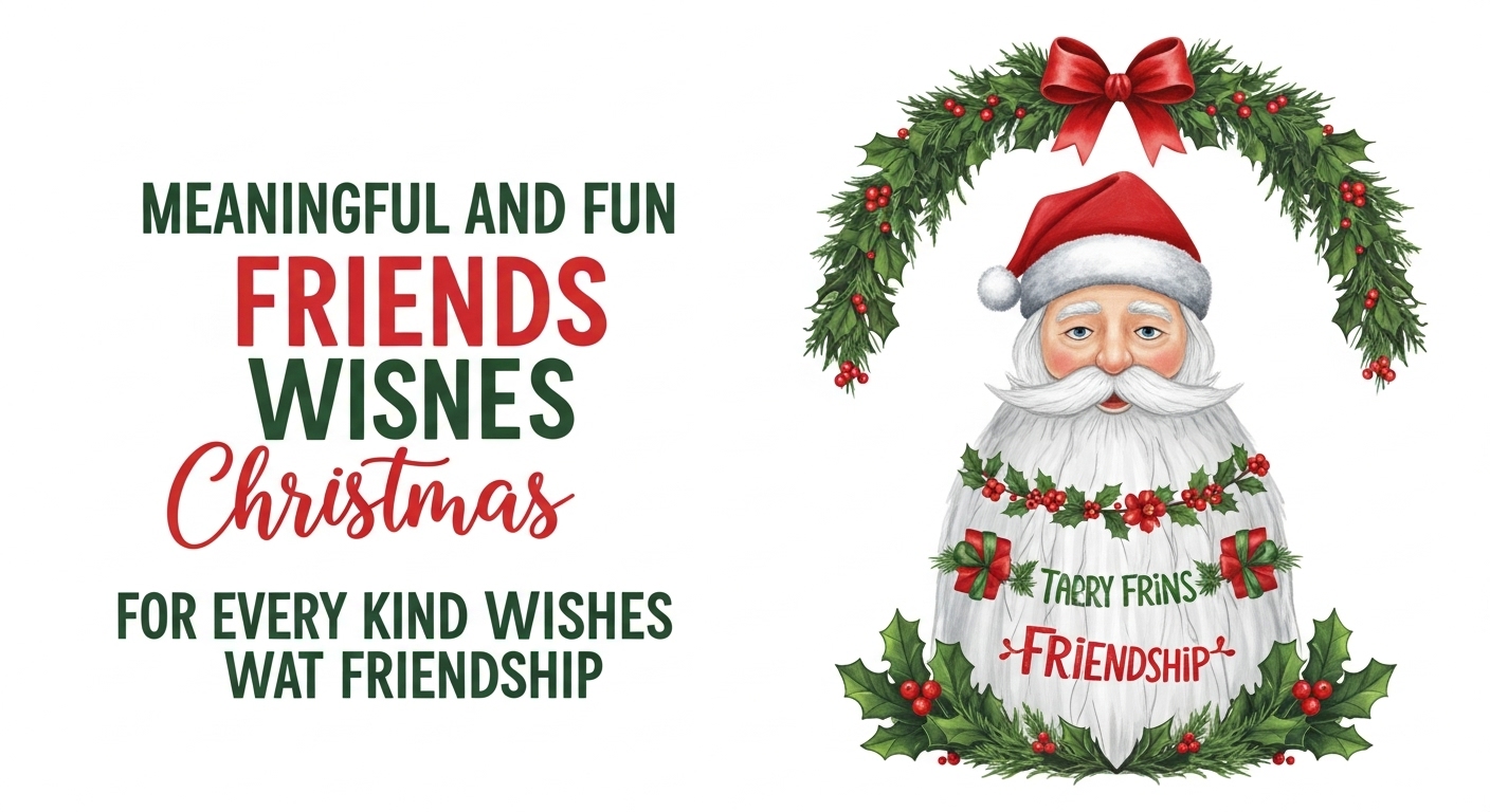 Meaningful and Fun Friends Christmas Wishes for Every Kind of Friendship
