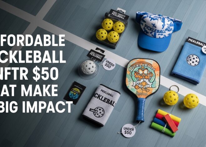 Affordable Pickleball Gifts Under $50 That Make a Big Impact