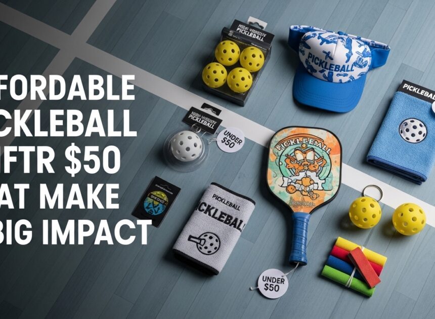 Affordable Pickleball Gifts Under $50 That Make a Big Impact