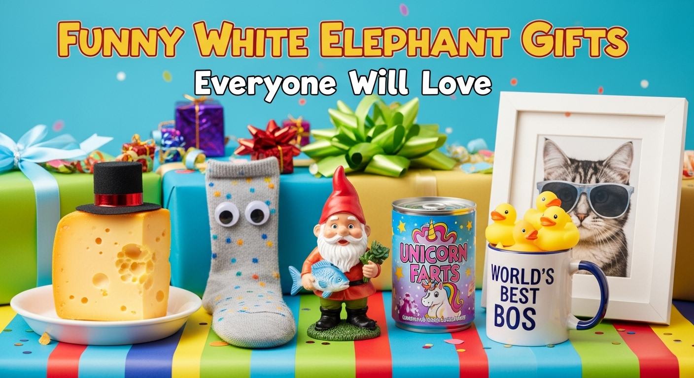 Funny White Elephant Gifts Everyone Will Love